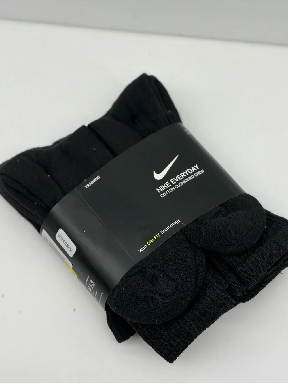 NIKE EVERYDAY COTTON CUSHIONED CREW SOCKS